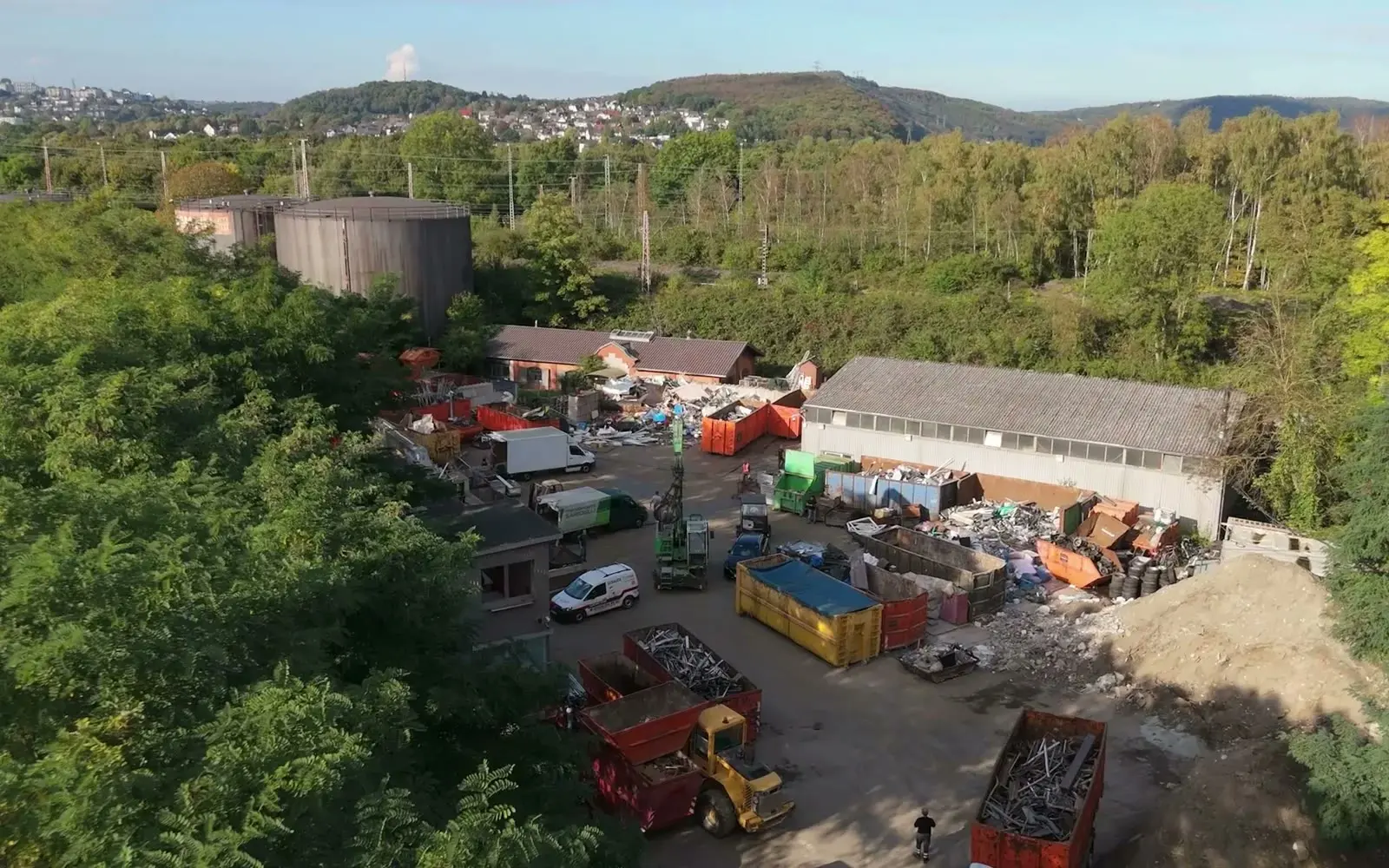 Betriebsgelände von HP Metalle an der Herdecker Str. 26 in Hagen
